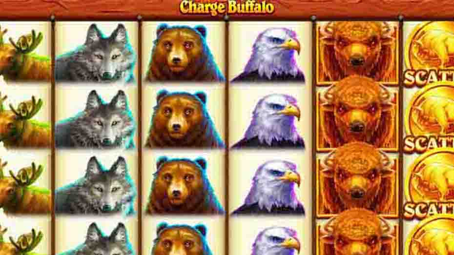 charge buffalo graphics and theme: A journey to the wild west